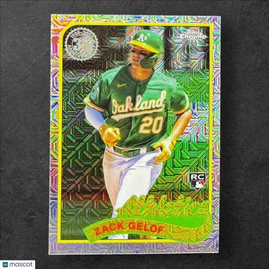 2024 Topps Series 1 1989 Silver Pack Mojo Zack Gelof RC Oakland A’s #T89C-1