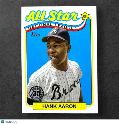 Hank Aaron 2024 Topps Series 2 - 1989 All Star Insert- #89ASB-2 Atlanta Braves