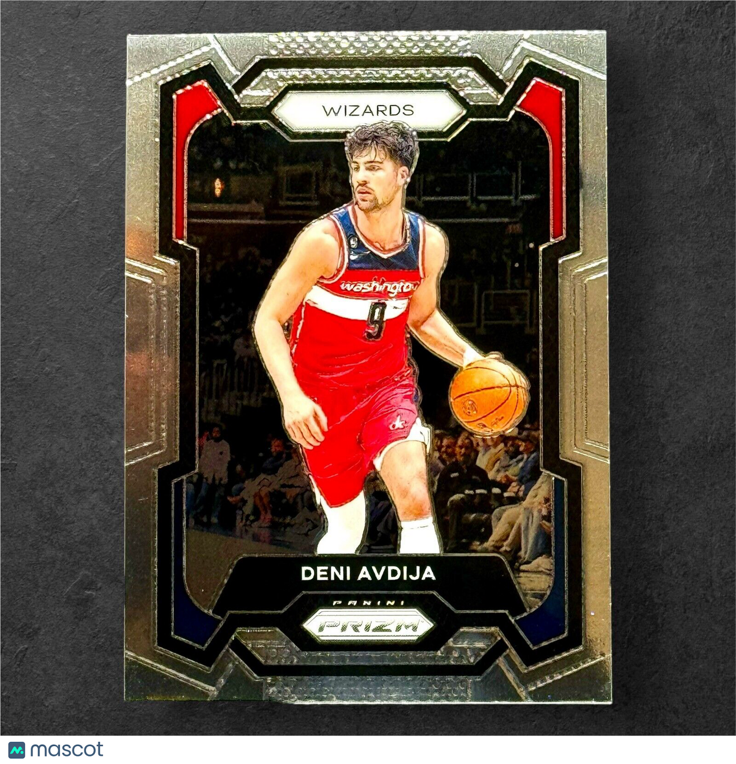 DENI AVDIJA 2023-24 Panini Prizm Basketball base #261 Washington Wizards