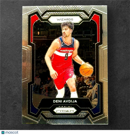 DENI AVDIJA 2023-24 Panini Prizm Basketball base #261 Washington Wizards