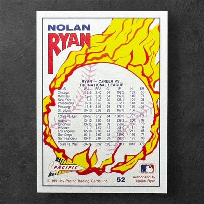 Nolan Ryan 1991 Pacific Texas Express I #52