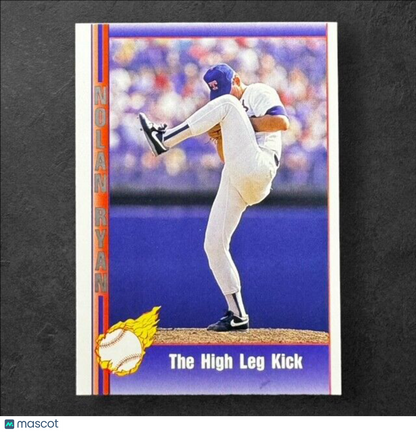 Nolan Ryan 1991 Pacific Texas Express #95 The High Leg Kick