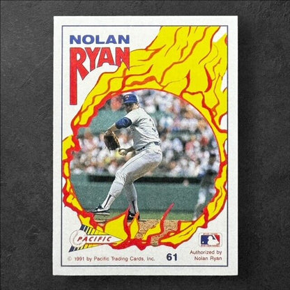 Nolan Ryan / Dan Smith 1991 Pacific Nolan Ryan Texas Express #61