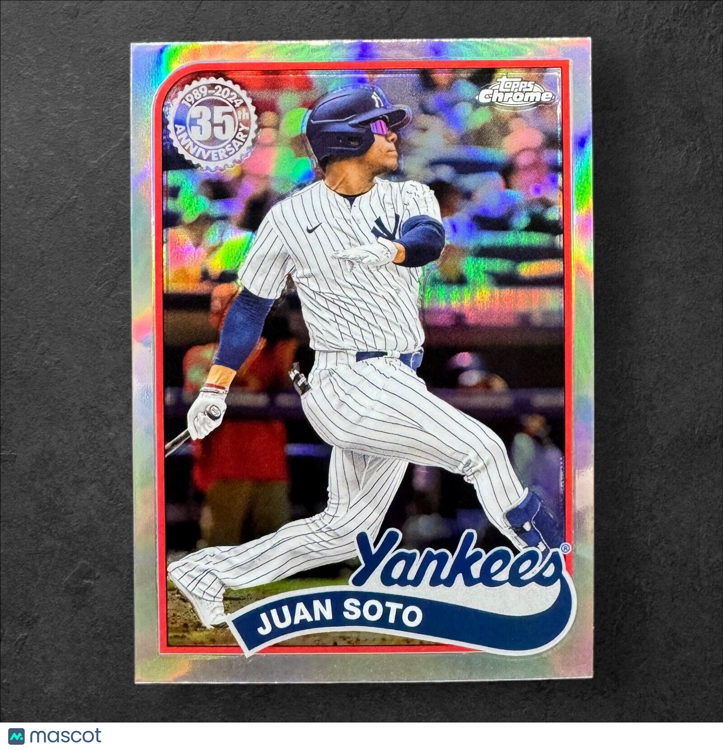 JUAN SOTO 2024 Topps Chrome #89CB-9 1989 35th Anniversary New York Yankees