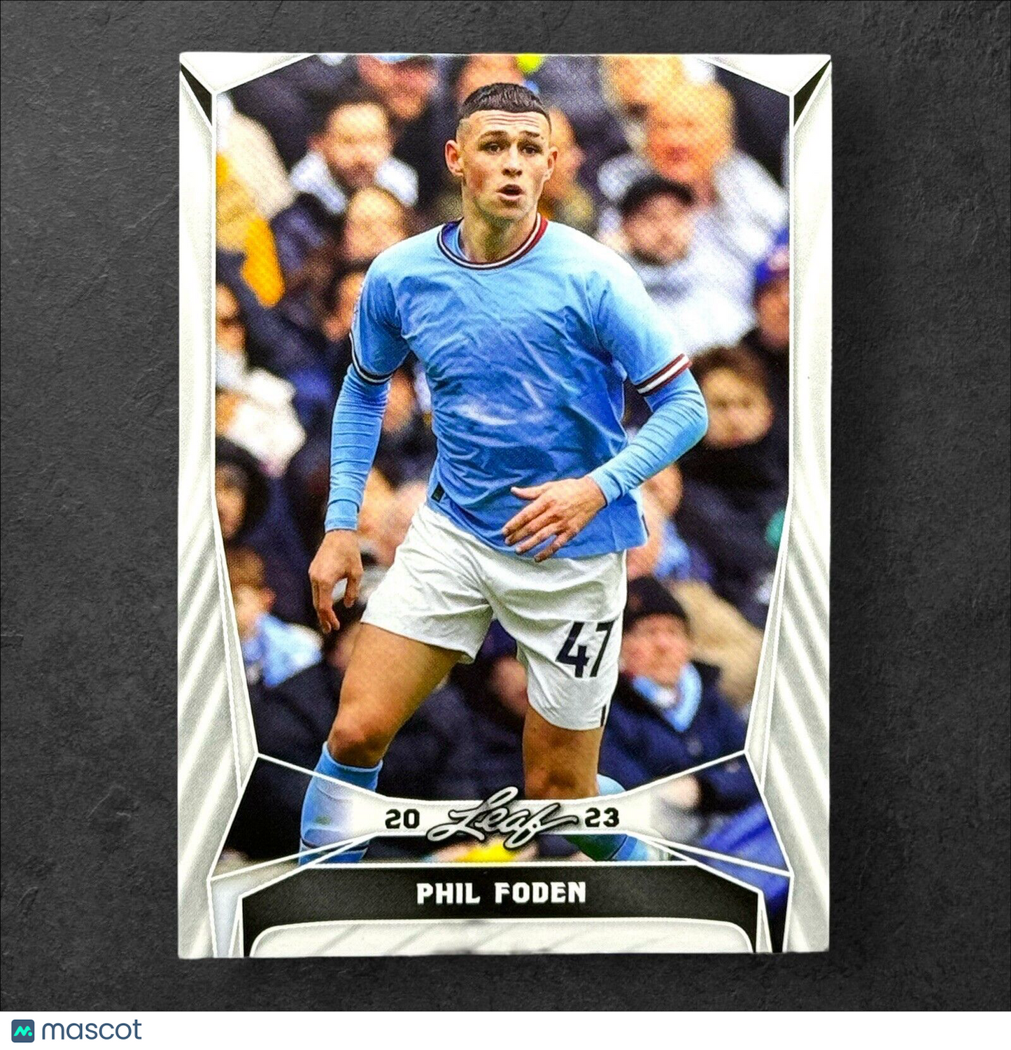 2023 Leaf Soccer White Phil Foden #B-10