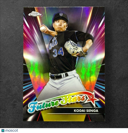 Kodai Senga 2024 TOPPS CHROME FUTURE STARS INSERT CARD #FS-9 New York Mets