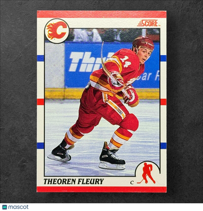 1990 Score Canadian #226 Theoren Fleury Near Mint