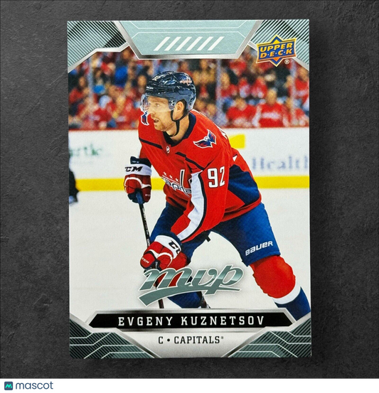 Evgeny Kuznetsov Capitals 2019-20 Upper Deck MVP #37