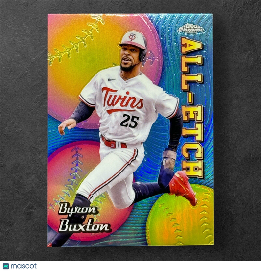 BYRON BUXTON ~ 2024 Topps Chrome All Etch Refractor CAE-24 Twins