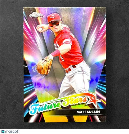 Matt McLain Reds 2024 Topps Chrome #FS-14 Future Stars Refractor