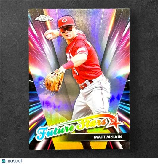 Matt McLain Reds 2024 Topps Chrome #FS-14 Future Stars Refractor