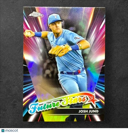 2024 Topps Chrome Josh Jung Future Stars Texas Rangers #FS-13