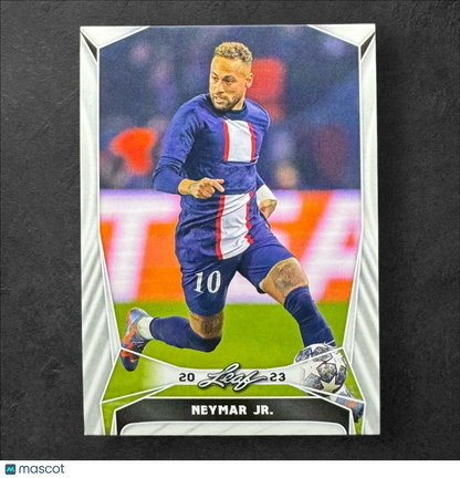 Neymar Jr 2023 Leaf Soccer Base Card #B-8 Brazil