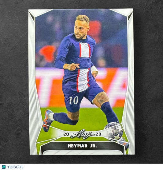 Neymar Jr 2023 Leaf Soccer Base Card #B-8 Brazil