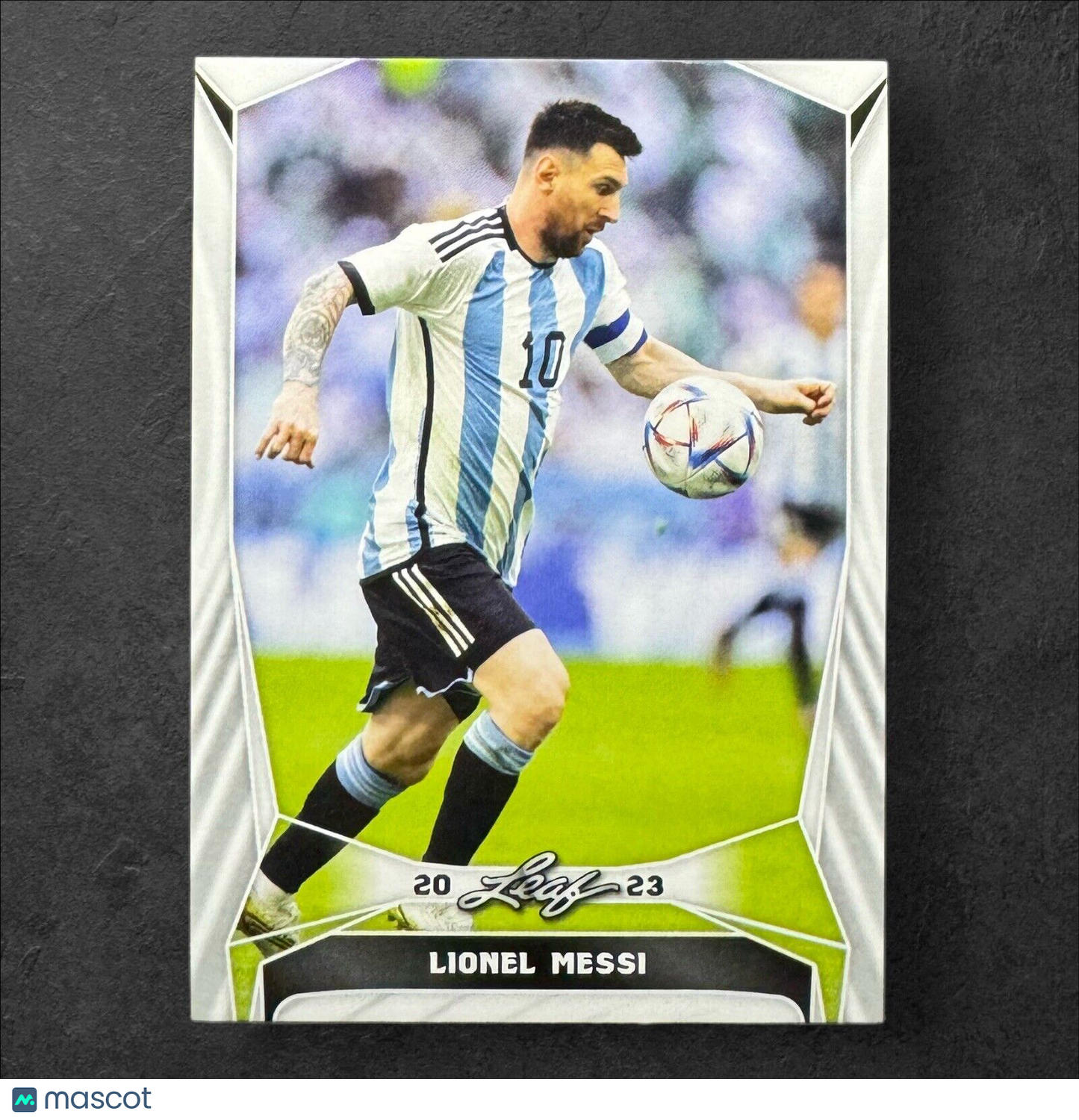 Lionel Messi 2023 Leaf Soccer B #B-7