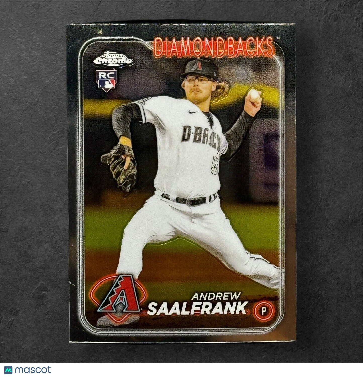 Andrew Saalfrank Rookie RC 2024 Topps Series 2 Card #406 Arizona Diamondbacks