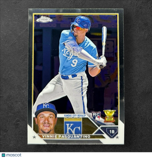 Vinnie Pasquantino Rookie RC 2023 Topps Chrome Base #119 Kansas City Royals