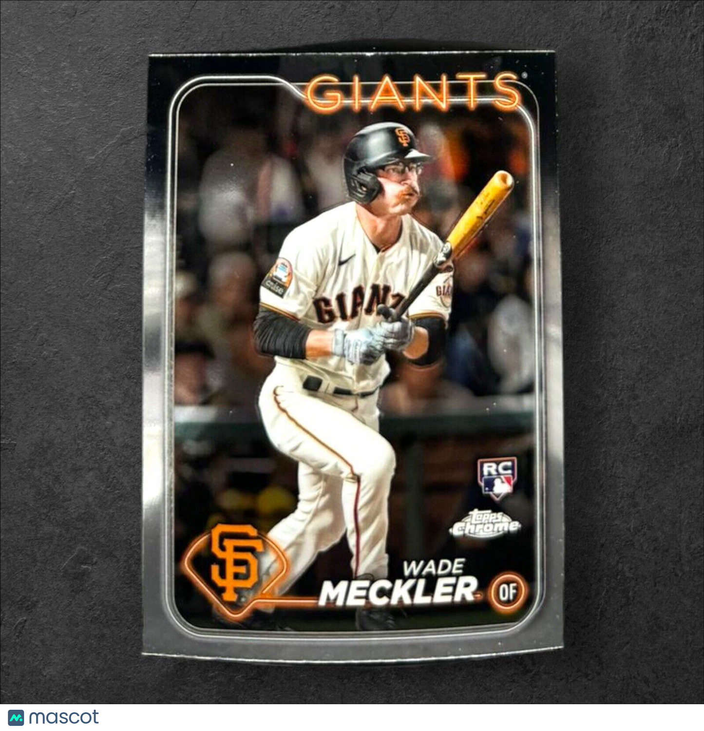 2024 Topps Chrome Base #22 Wade Meckler (RC) San Francisco Giants