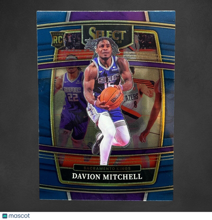 Davion Mitchell 2021-22 Panini Select #23 Concourse Rookie Kings