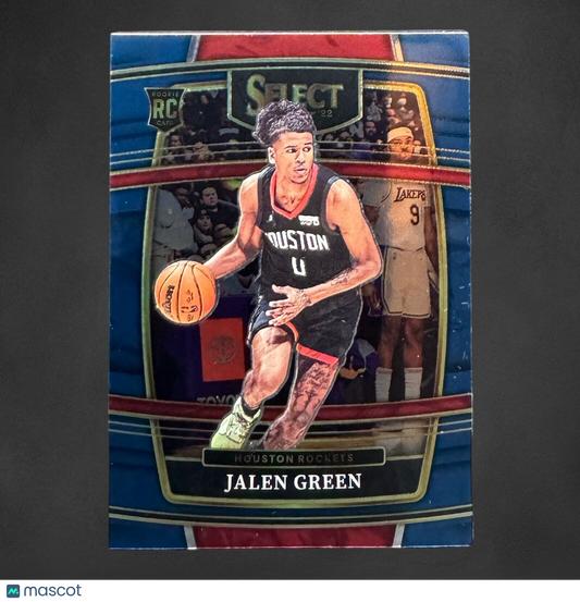 Jalen Green 2021-22 Panini Select #7 Concourse Rookie Rockets