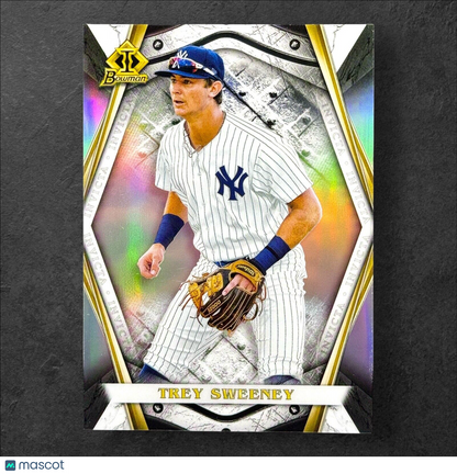 2022 Bowman Invicta #BI-6 Trey Sweeney New York Yankees