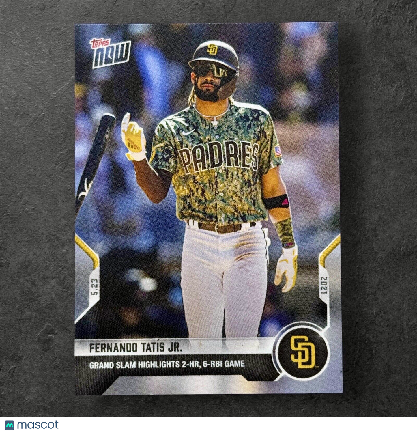 2021 Topps Now #263 Fernando Tatis Jr. | Grand Slam Highlights