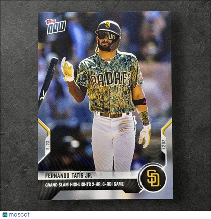 2021 Topps Now #263 Fernando Tatis Jr. | Grand Slam Highlights