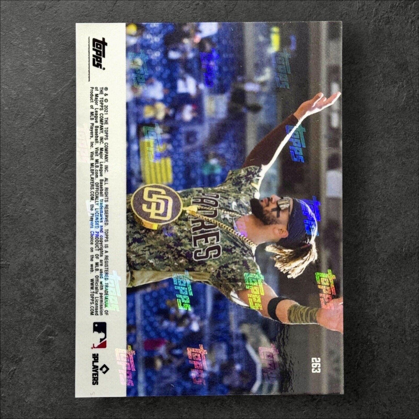 2021 Topps Now #263 Fernando Tatis Jr. | Grand Slam Highlights