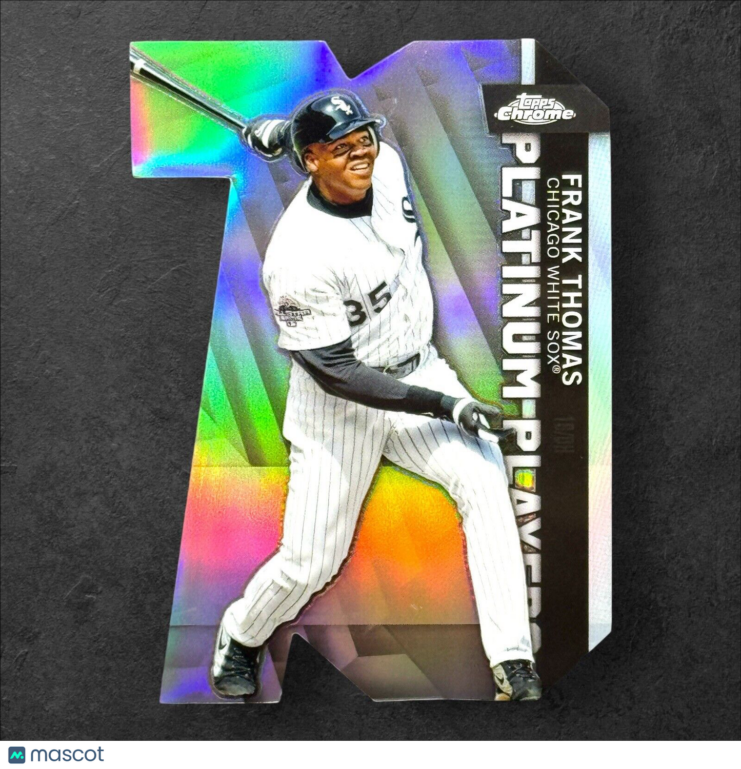 2021 Topps - Topps Platinum Players Die-Cuts #PDC-10 Frank Thomas Chicago