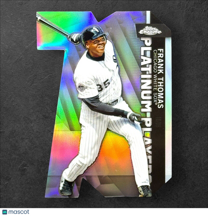 2021 Topps - Topps Platinum Players Die-Cuts #PDC-10 Frank Thomas Chicago