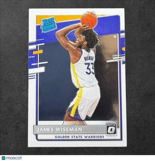 2020-21 Panini Donruss Optic James Wiseman Base Rated Rookie Warriors RC