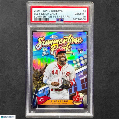 2024 Topps Chrome - Summertime in the Park #SITP-4 Elly De La Cruz (RC)