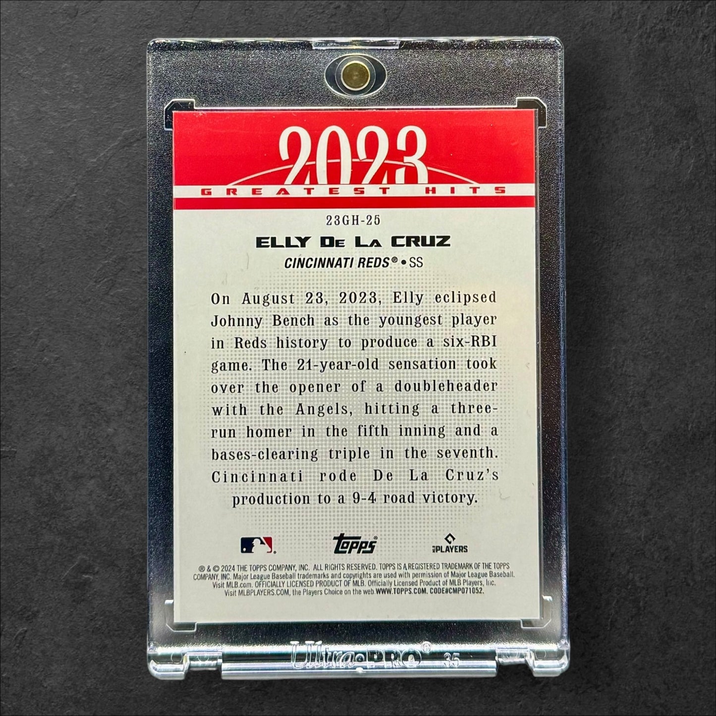 2024 Topps Elly De La Cruz #23GH-25