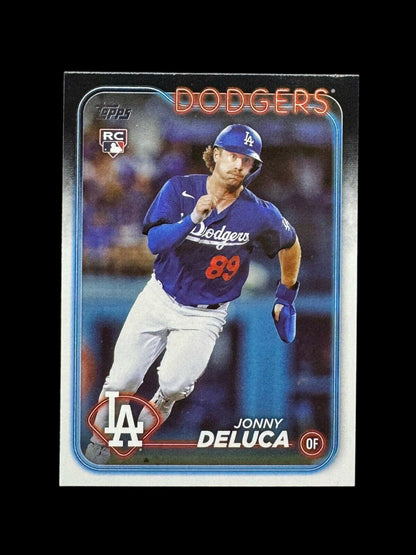 2024 Topps Series 1 Jonny Deluca #233 Team Color Border SSP RC Plus 4 More Cards