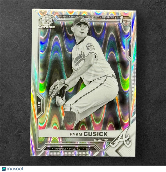 2021 Bowman Chrome Ryan Cusick #BDC-27 1st Bowman