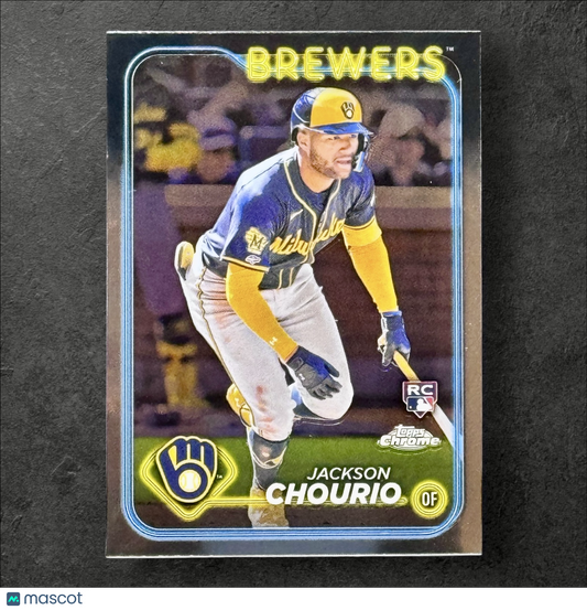 2024 Topps Jackson Chourio #161 Rookie